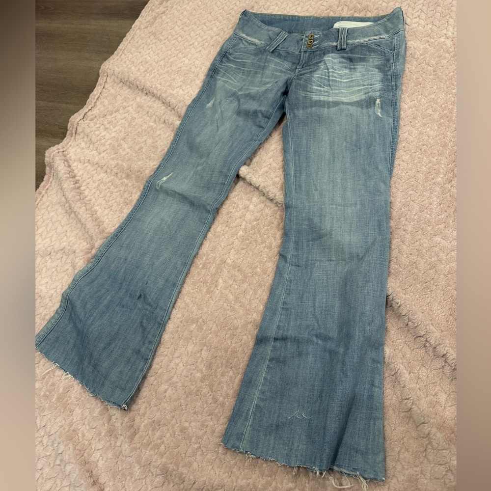 Divine Rights of Denim Envy Low Low-Rise Wide Leg